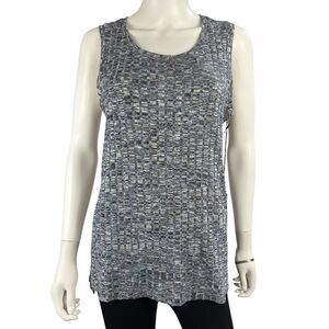 Liverpool Crew Neck Abstract‎ Print Sleeveless Tank Top Womens Size  Small NWT